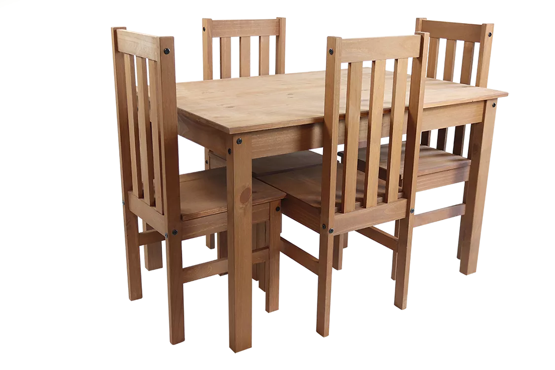 Conjunto Ludlow Mesa com 4 Cadeiras